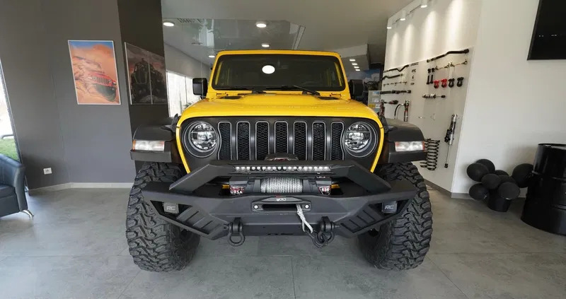 bełchatów Jeep Wrangler cena 299999 przebieg: 65600, rok produkcji 2021 z Bełchatów